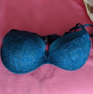 Calvin Klein Push-Up Turquoise/Blue Lace 32D